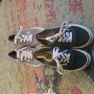 GUC Vans kids Black 12.5, Gray 13
